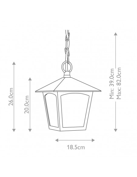loftlampe udendørslamper gammel stil klassiske lanterne loftlanterne
