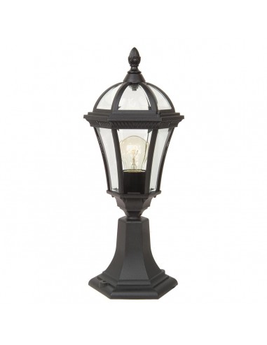 Bedlampe led udendørslamper gammel stil klassiske sokkellamper halvmur