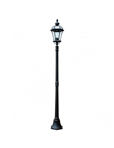 Bedlampe led udendørslamper gammel stil klassiske sokkellamper lampemast