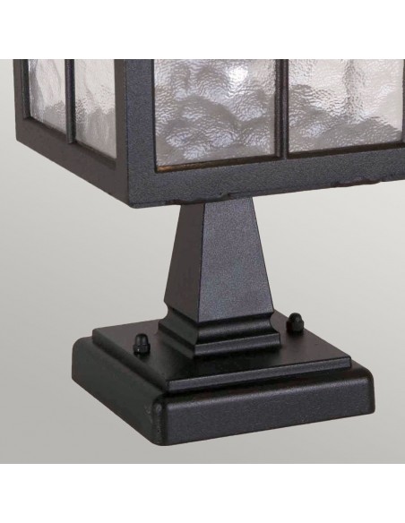 Bedlampe led udendørslamper gammel stil klassiske sokkellamper halvmur