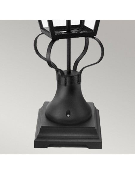 Bedlampe led udendørslamper gammel stil klassiske sokkellamper halvmur