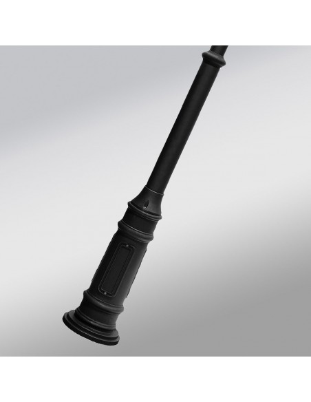lampemast Bedlampe led udendørslamper gammel stil klassiske sokkellamper