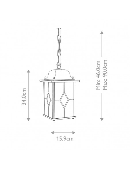 loftlampe udendørslamper gammel stil klassiske lanterne loftlanterne