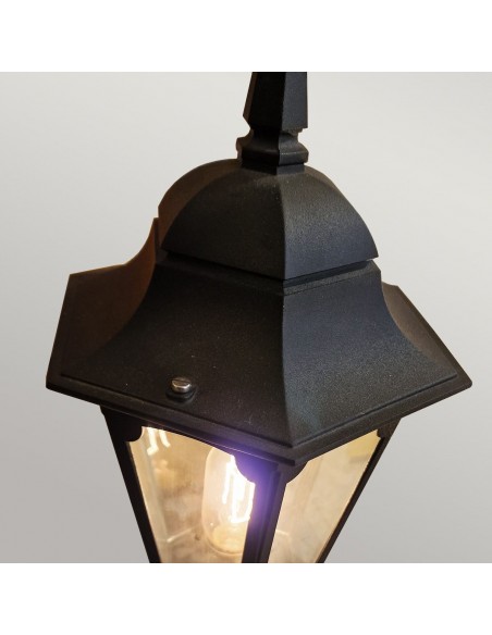 Bedlampe led udendørslamper gammel stil klassiske sokkellamper halvmur
