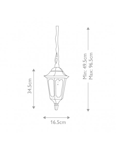 loftlampe udendørslamper gammel stil klassiske lanterne loftlanterne