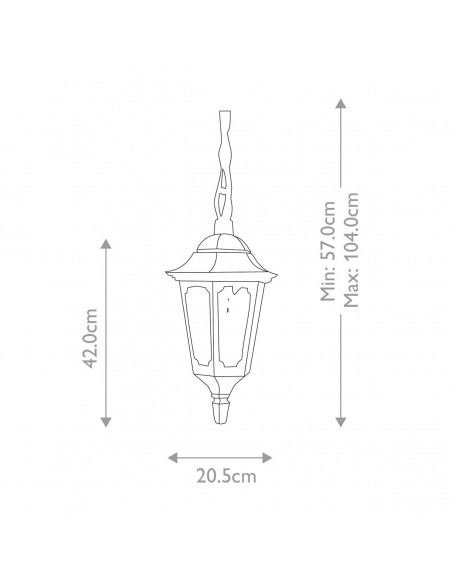 loftlampe udendørslamper gammel stil klassiske lanterne loftlanterne