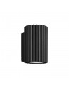 KARBON væglampe i aluminium H10 cm 1 x GU10 - Sort