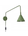 NOX Flex væglampe i aluminium B61 cm 1 x E14 - Olivengrøn
