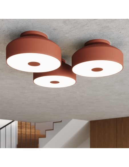 plafond loftlampe rund led belysning