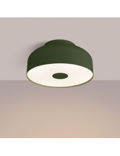 plafond loftlampe rund led belysning 2