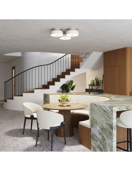 plafond loftlampe rund led belysning