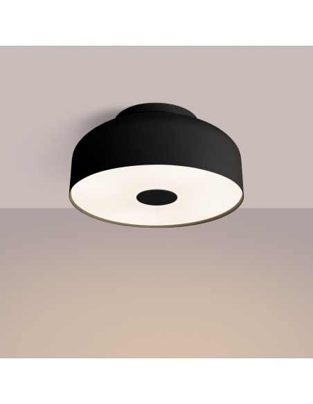 plafond loftlampe rund led belysning