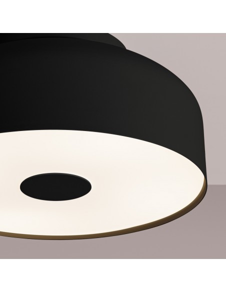 plafond loftlampe rund led belysning