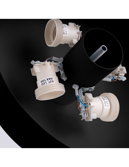 plafond loftlampe rund led belysning