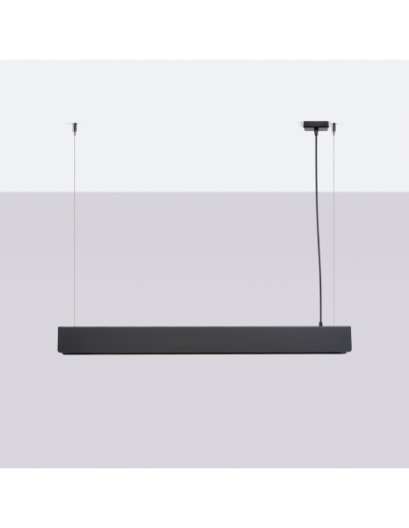 langbordspendel pendel langbord køkkenø loftlampe led sort belysning