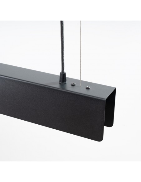langbordspendel pendel langbord køkkenø loftlampe led sort belysning