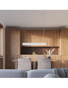 langbordspendel pendel langbord køkkenø loftlampe led sort belysning 2