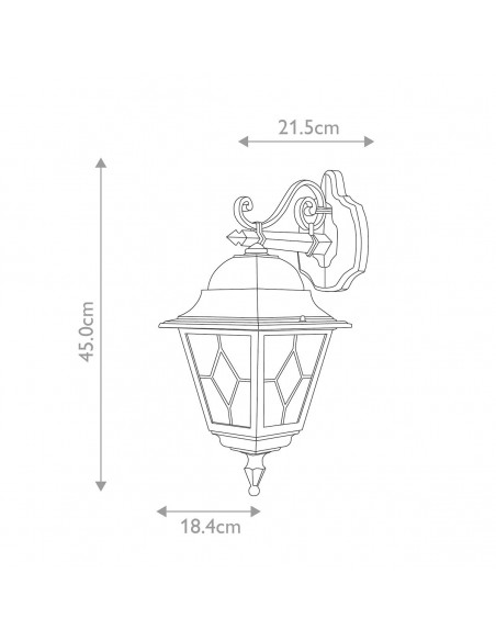 væglampe udendørslamper gammel stil klassiske udendørs lamper