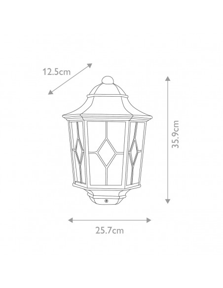 væglampe udendørslamper gammel stil klassiske udendørs lamper
