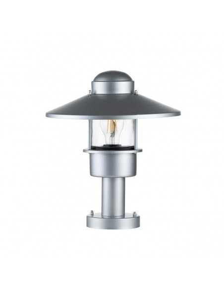 Bedlampe led udendørslamper gammel stil klassiske sokkellamper halvmur