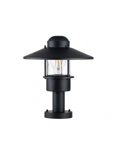 Bedlampe led udendørslamper gammel stil klassiske sokkellamper halvmur