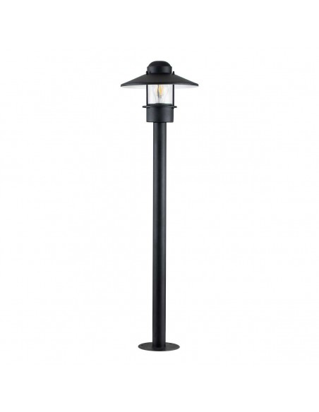 Bedlampe led udendørslamper gammel stil klassiske sort