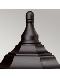 Bedlampe led udendørslamper gammel stil klassiske sokkellamper halvmur 2