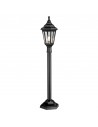 KINSALE Udendørs bedlampe i polymer og polycarbonat H118 cm 1 x E27 - Sort/Klart