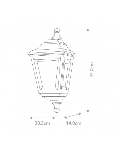 væglampe udendørslamper gammel stil klassiske udendørs lamper