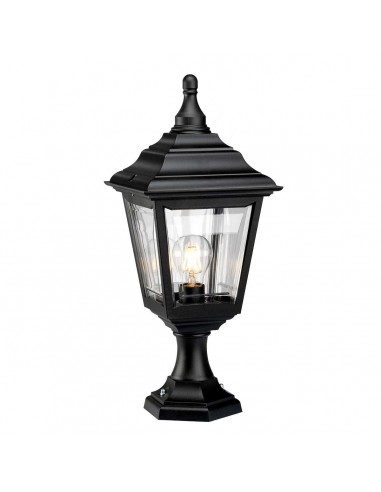 Bedlampe led udendørslamper gammel stil klassiske sokkellamper halvmur
