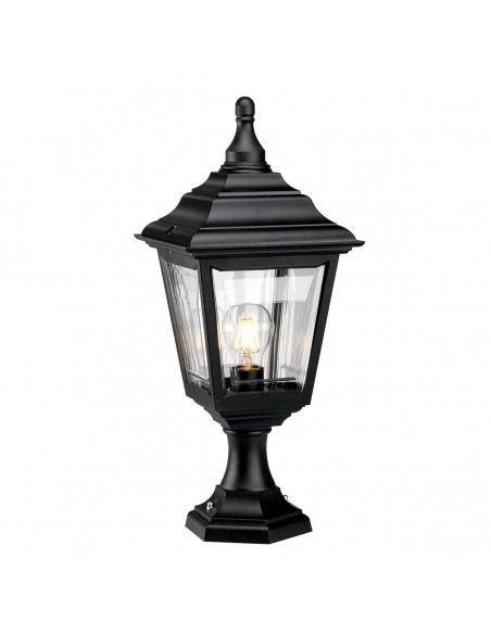 Bedlampe led udendørslamper gammel stil klassiske sokkellamper halvmur