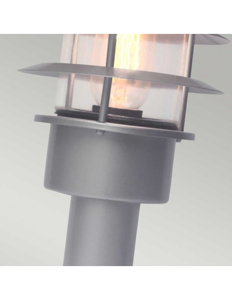 Bedlampe led udendørslamper gammel stil klassiske sokkellamper halvmur
