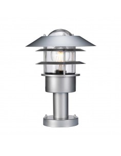 Bedlampe led udendørslamper gammel stil klassiske sokkellamper halvmur