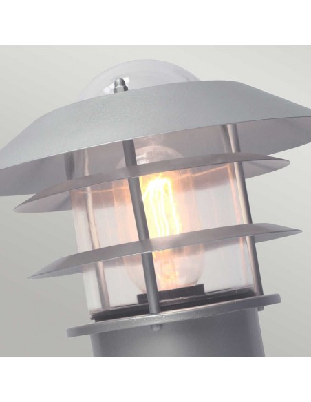 Bedlampe led udendørslamper gammel stil klassiske sokkellamper halvmur