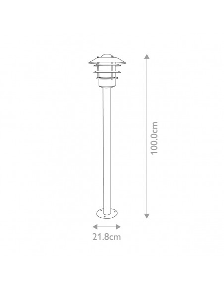 Bedlampe led udendørslamper gammel stil klassiske