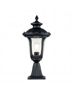 Bedlampe led udendørslamper gammel stil klassiske sokkellamper halvmur