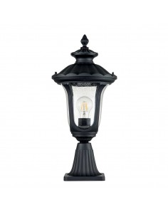 Bedlampe led udendørslamper gammel stil klassiske sokkellamper halvmur 2