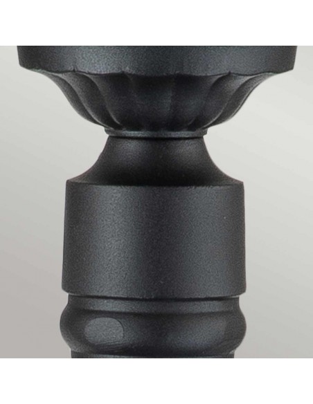 Bedlampe led udendørslamper gammel stil klassiske stående sort
