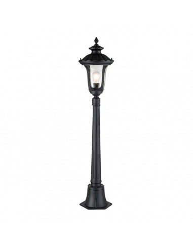 Bedlampe led udendørslamper gammel stil klassiske stående sort