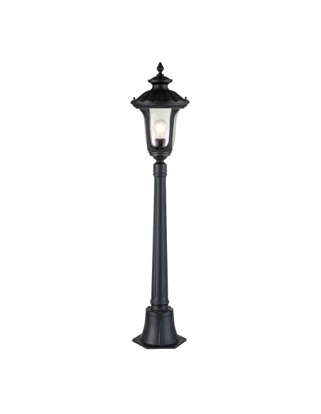 Bedlampe led udendørslamper gammel stil klassiske stående sort