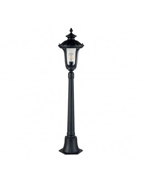 Bedlampe led udendørslamper gammel stil klassiske stående sort