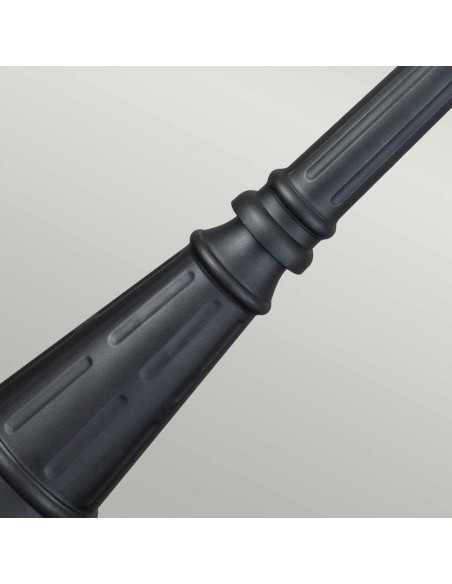 lampemast Bedlampe led udendørslamper gammel stil klassiske stående sort