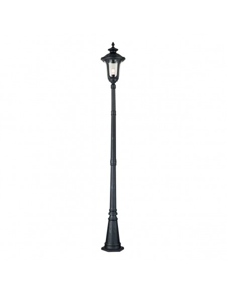 lampemast Bedlampe led udendørslamper gammel stil klassiske stående sort
