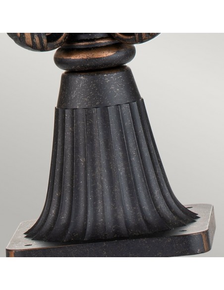 Bedlampe led udendørslamper gammel stil klassiske sokkellamper halvmur
