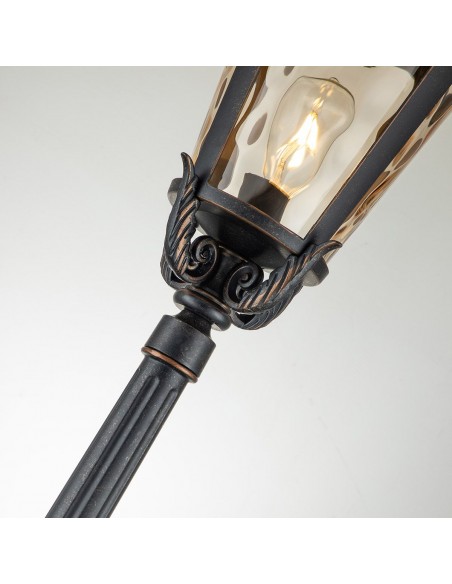Bedlampe led udendørslamper gammel stil klassiske lampemast