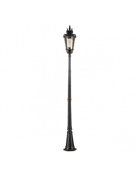 Bedlampe led udendørslamper gammel stil klassiske lampemast