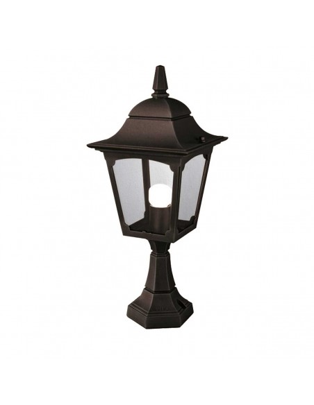 Bedlampe led udendørslamper gammel stil klassiske sokkellamper halvmur