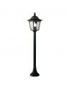 CHAPEL Udendørs bedlampe i aluminium og glas H94 cm 1 x E27 - Sort/Klar
