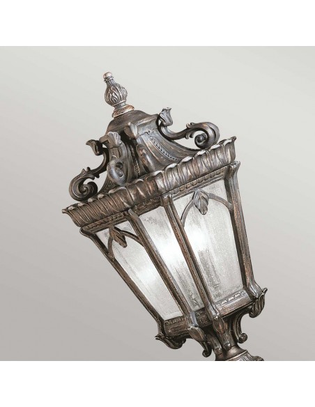 Bedlampe led udendørslamper gammel stil klassiske sokkellamper halvmur