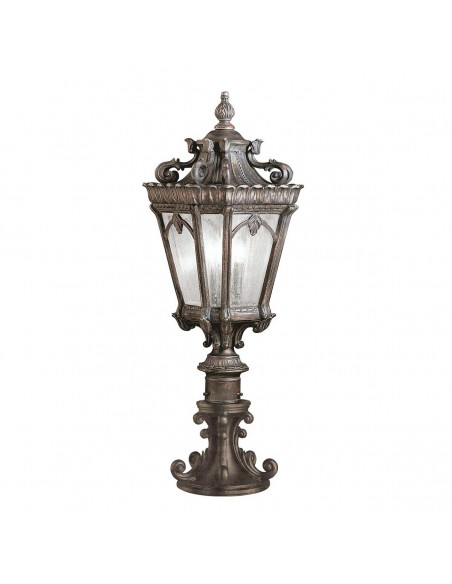 Bedlampe led udendørslamper gammel stil klassiske sokkellamper halvmur